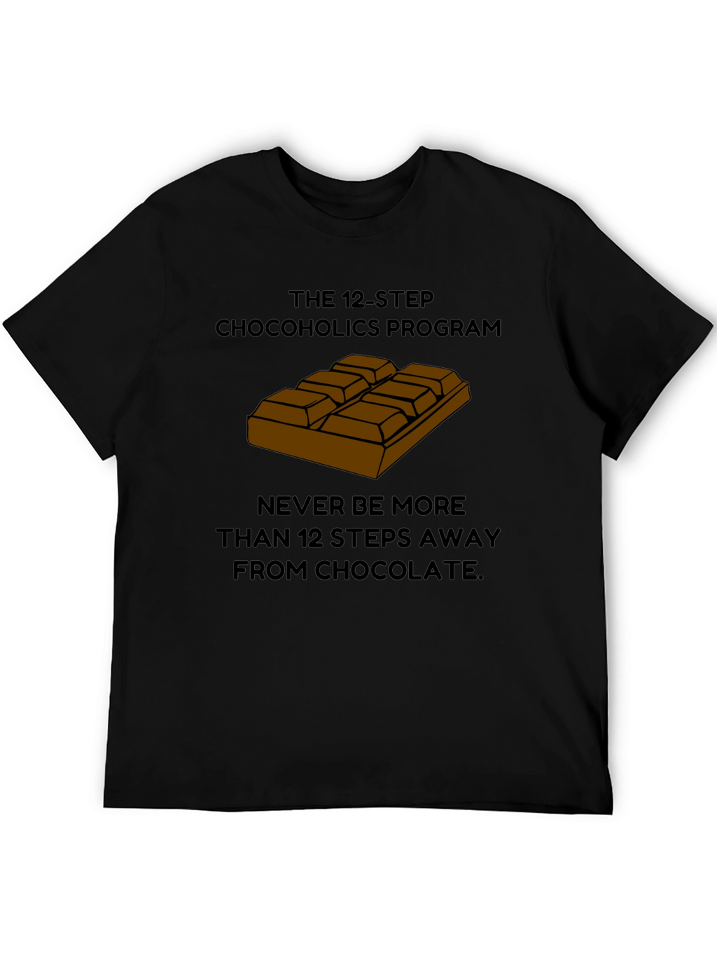 Chocoholics 12-Step Program T-Shirt