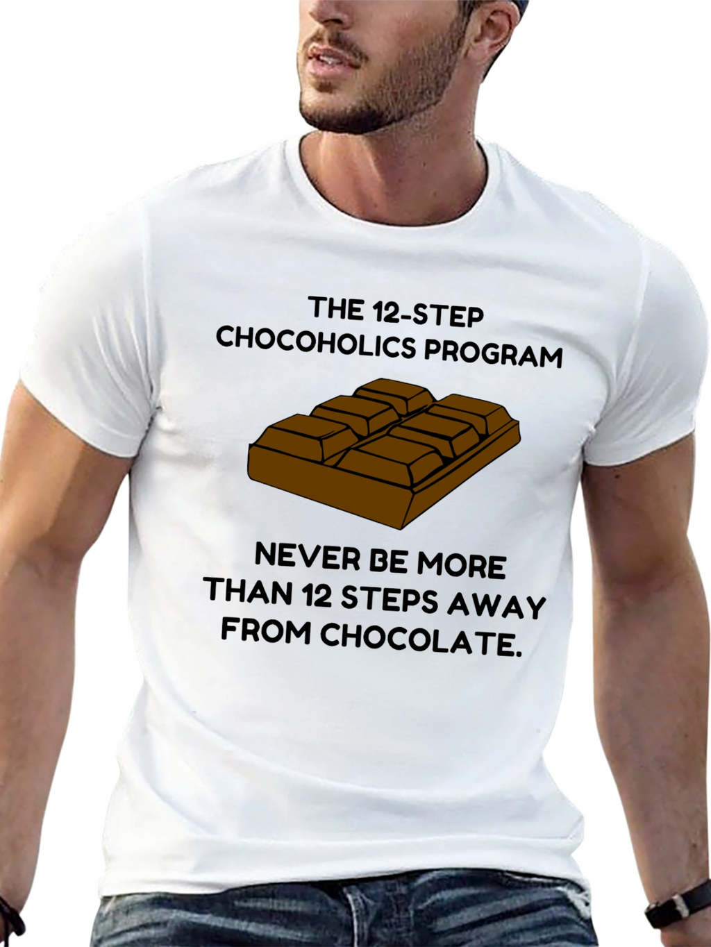 Chocoholics 12-Step Program T-Shirt