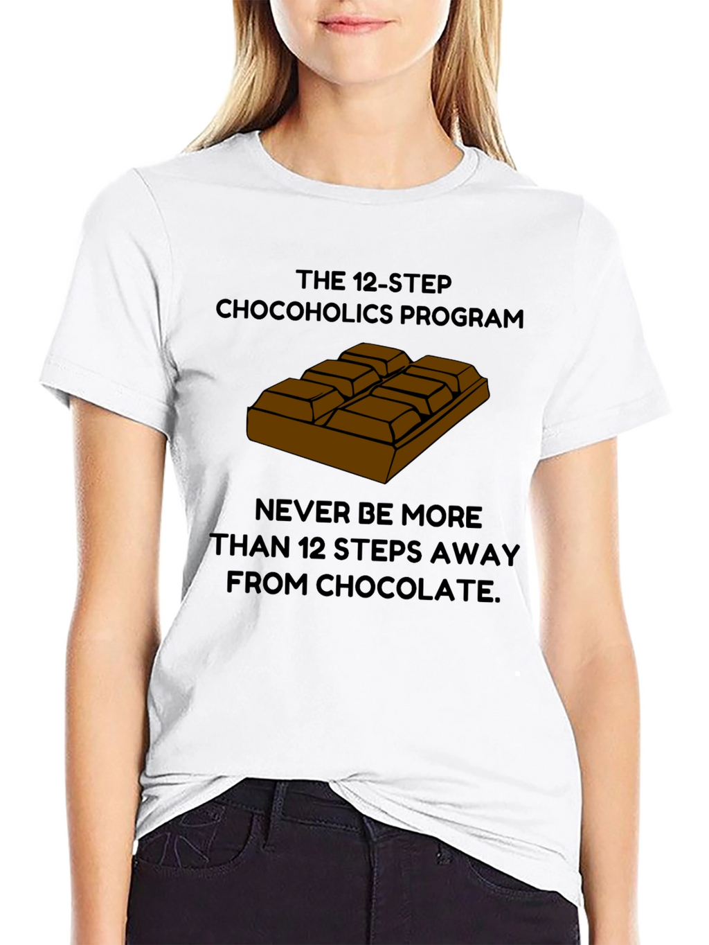 Chocoholics 12-Step Program T-Shirt