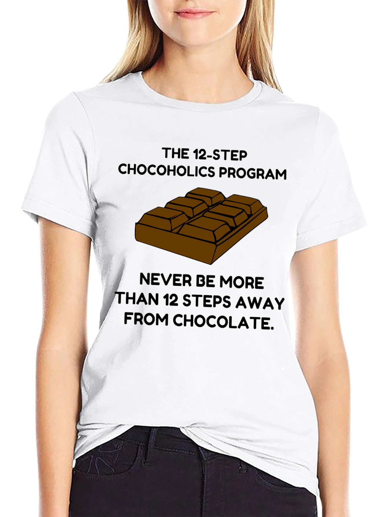 Chocoholics 12-Step Program T-Shirt
