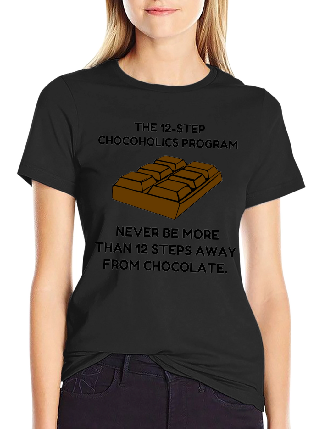 Chocoholics 12-Step Program T-Shirt