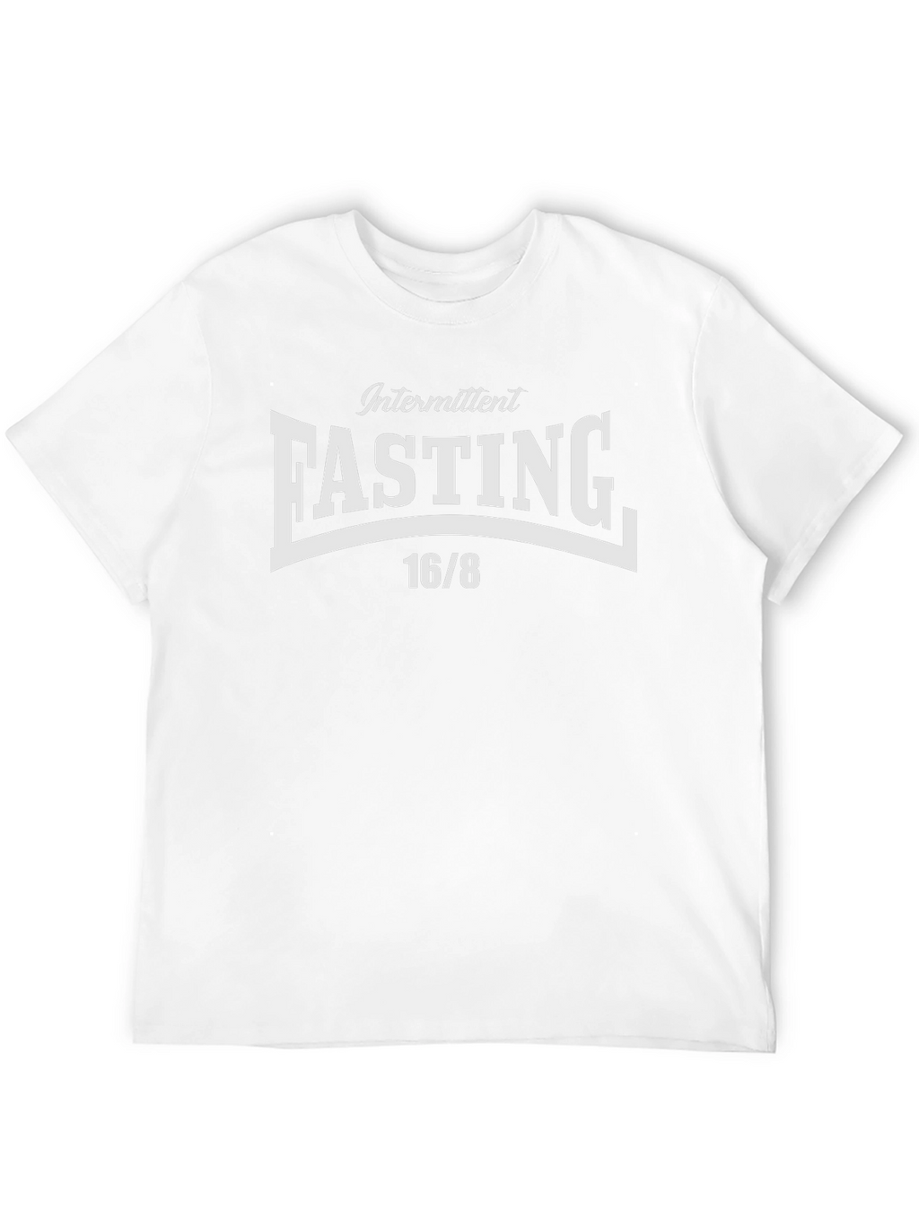 Intermittent Fasting 16/8 Graphic Tee - Black