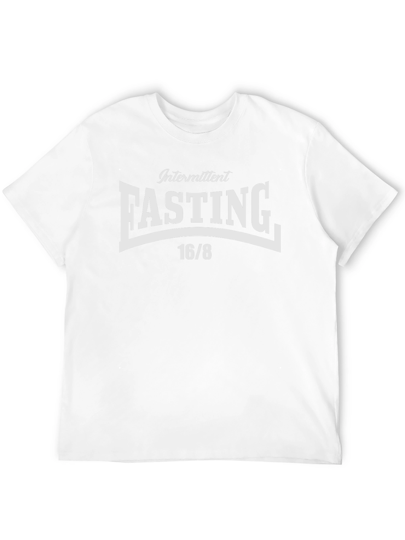 Intermittent Fasting 16/8 Graphic Tee - Black