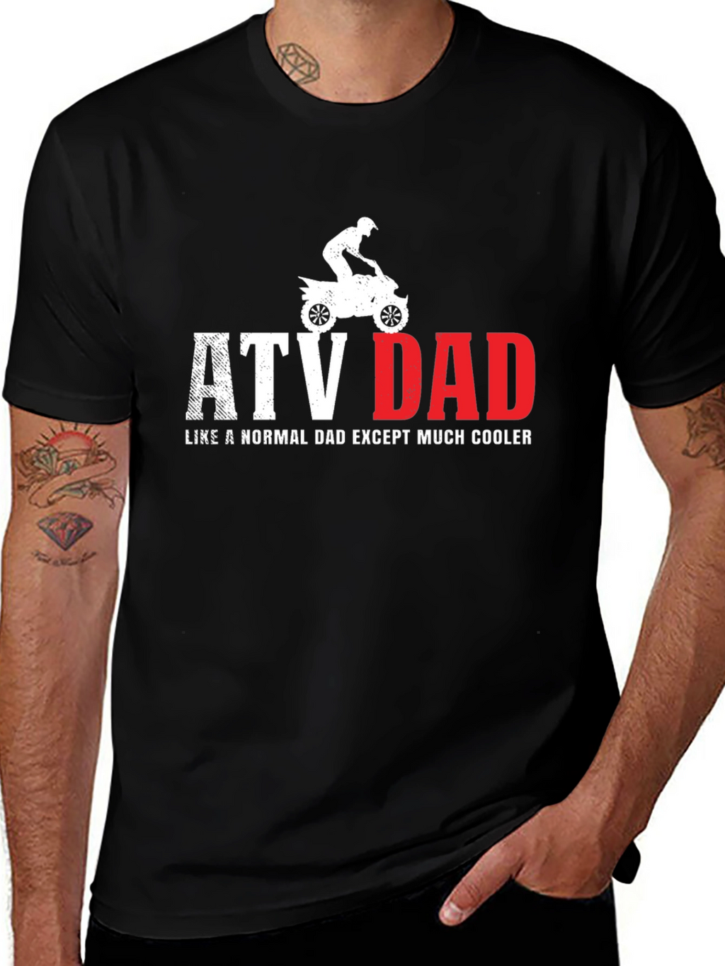 ATV Dad T-Shirt - Cool Dad Off-Road Tee