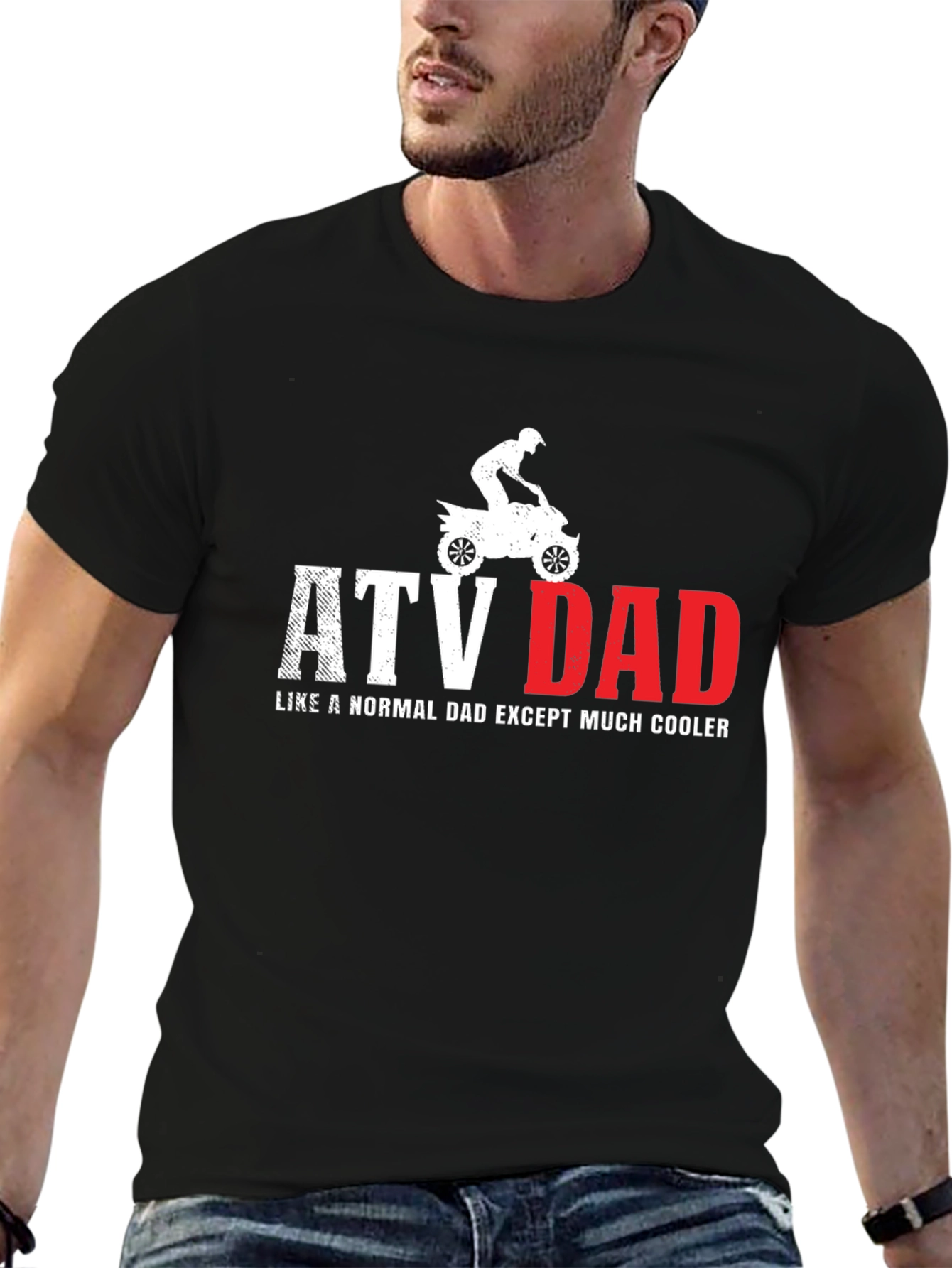 ATV Dad T-Shirt - Cool Dad Off-Road Tee