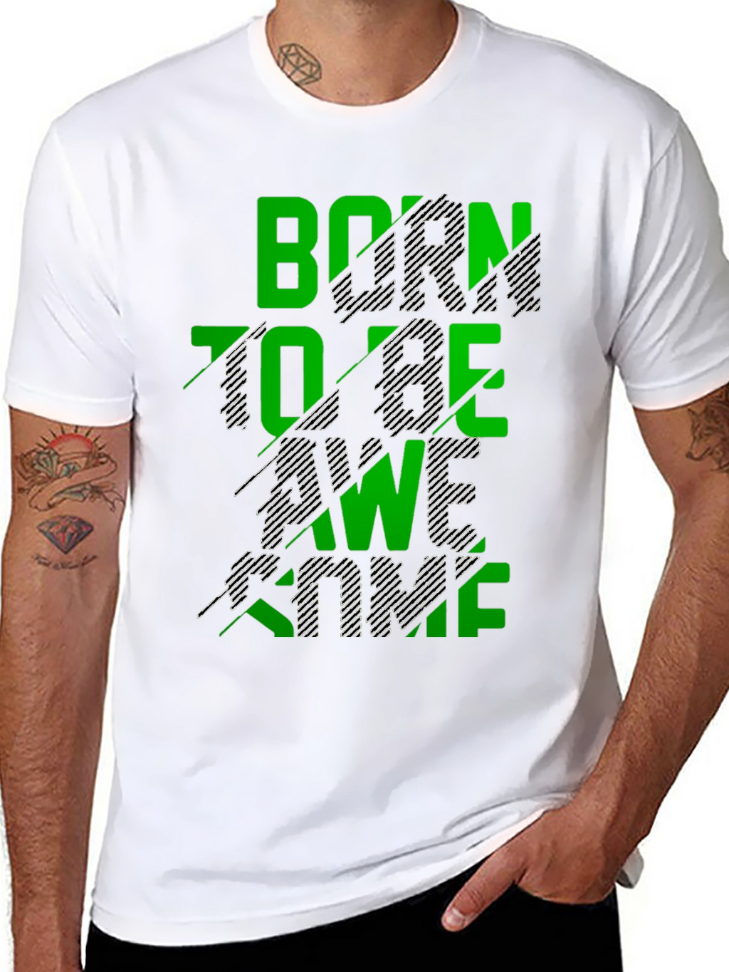 Born to Be Awesome Graphic T-Shirt