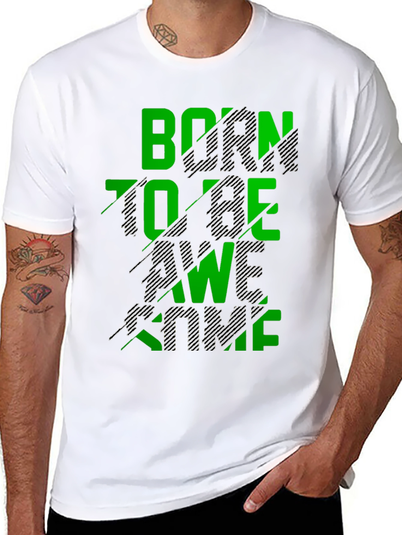 Born to Be Awesome Graphic T-Shirt