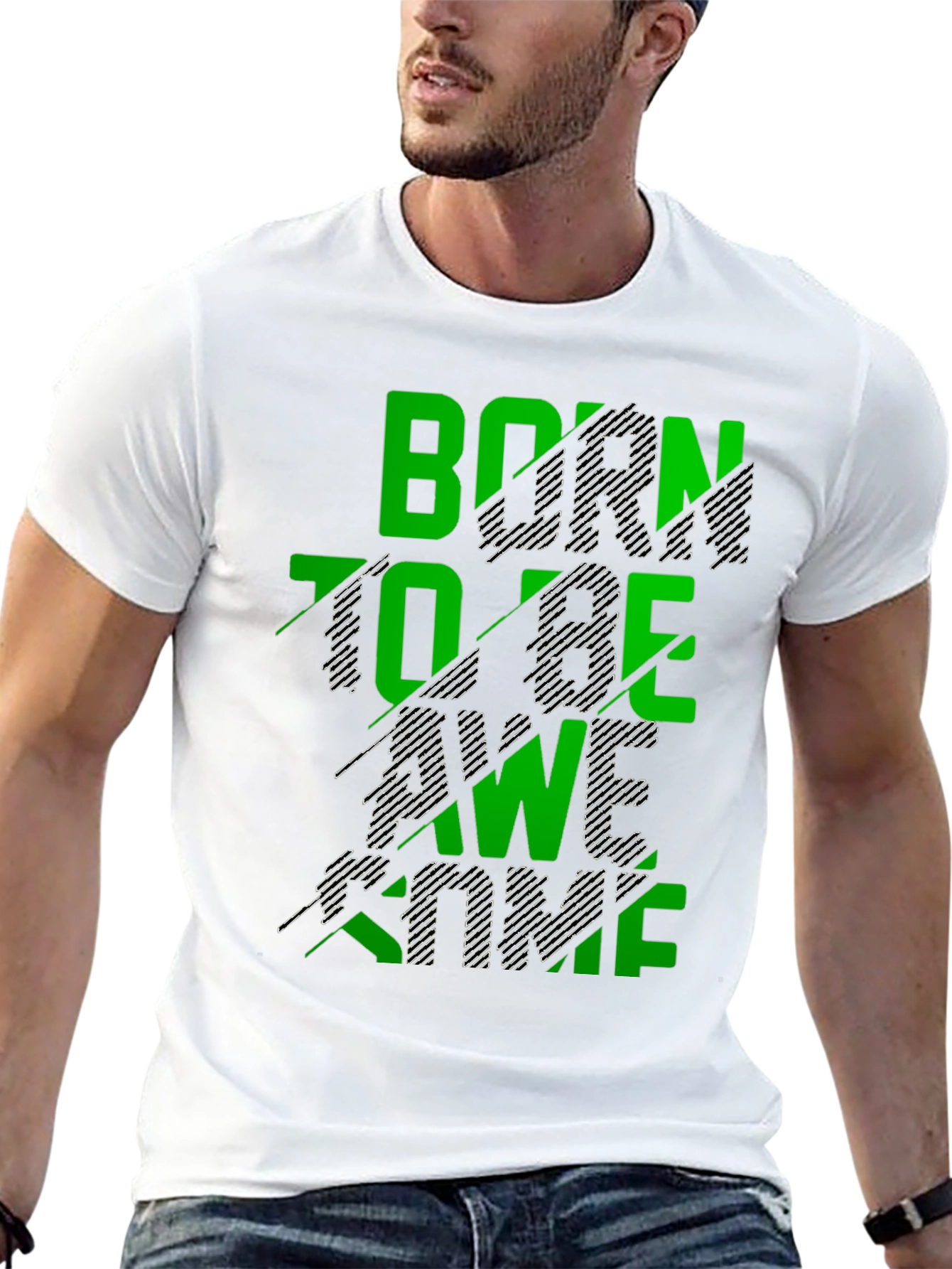 Born to Be Awesome Graphic T-Shirt