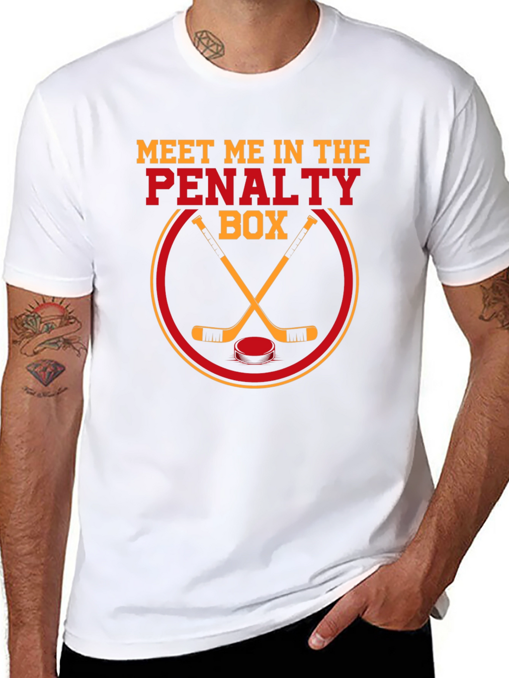 Meet Me in the Penalty Box Hockey T-Shirt