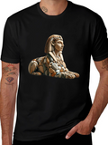 Sphinx Rock Art Graphic Tee
