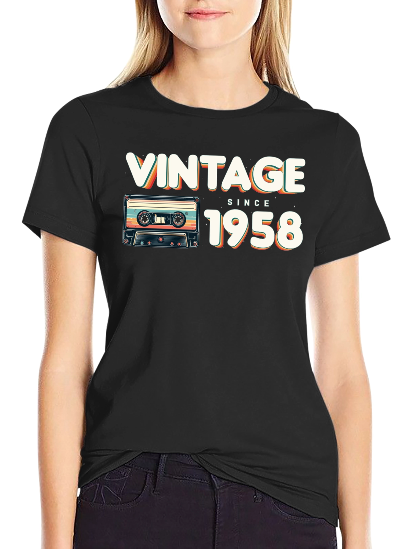 Vintage Since 1958 Cassette Tape T-Shirt
