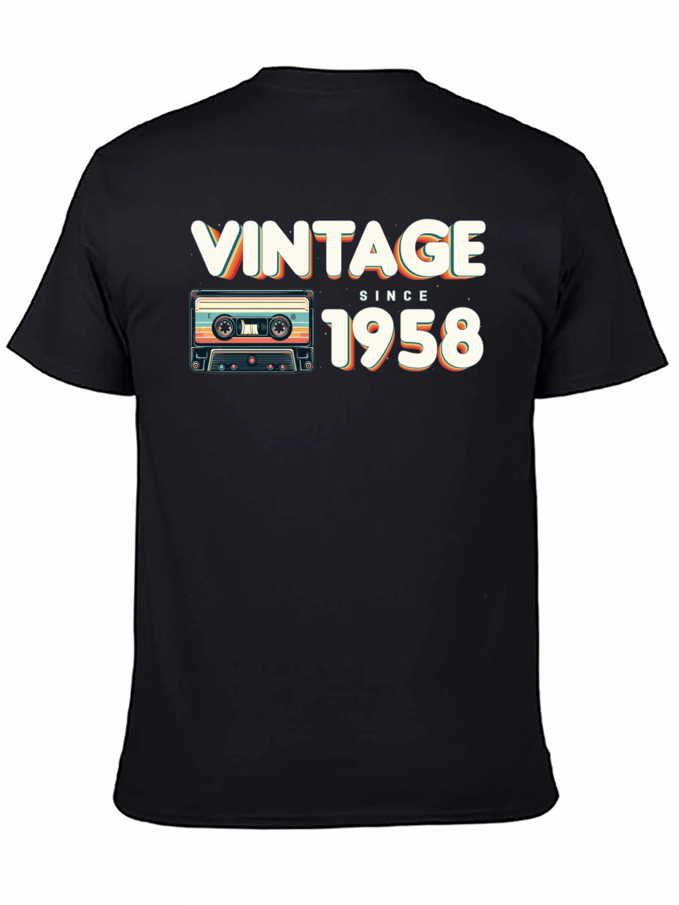Vintage Since 1958 Cassette Tape T-Shirt
