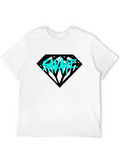 Savage Diamond Graphic Tee - Black