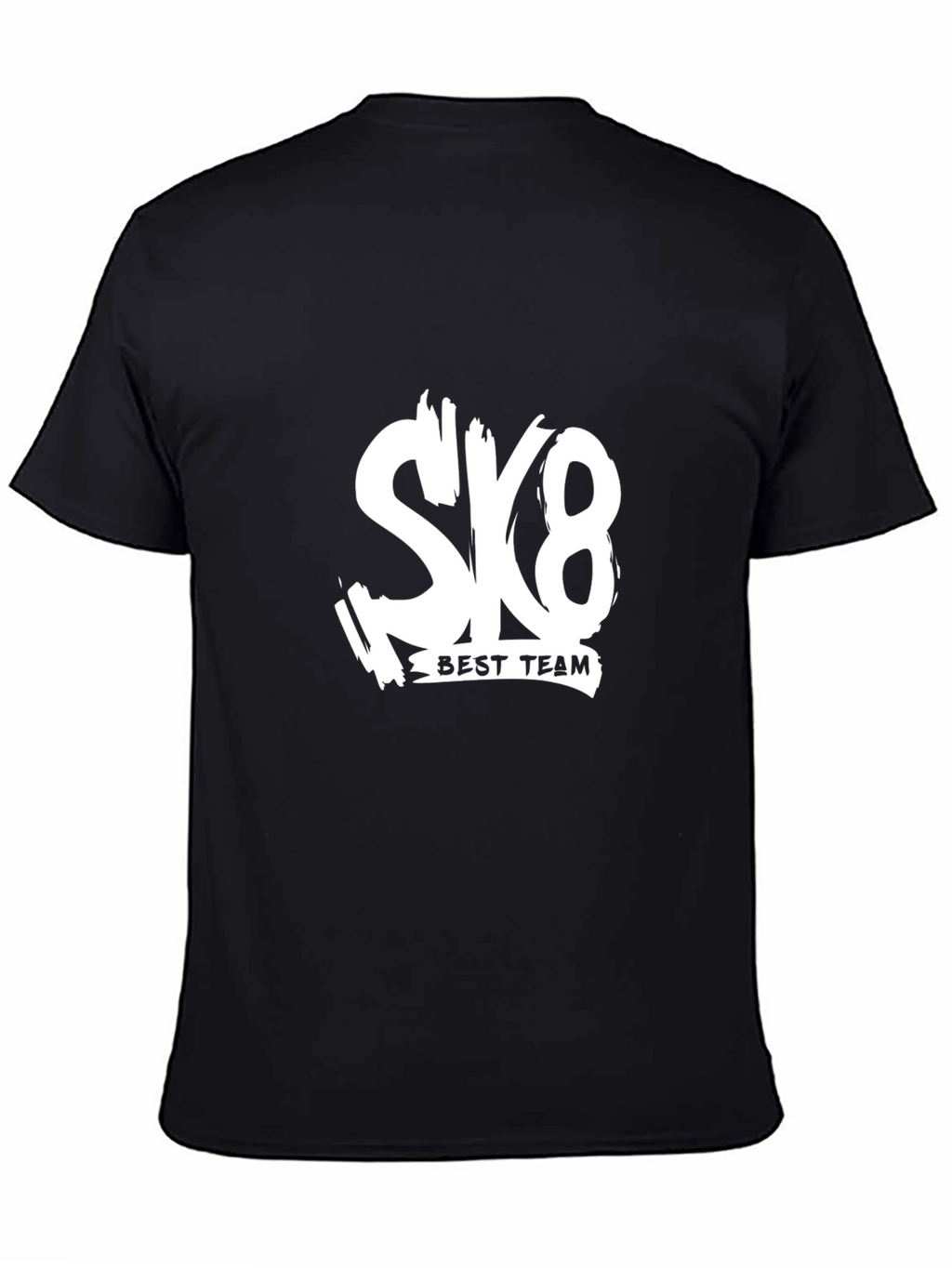 SK8 Best Team Black T-Shirt