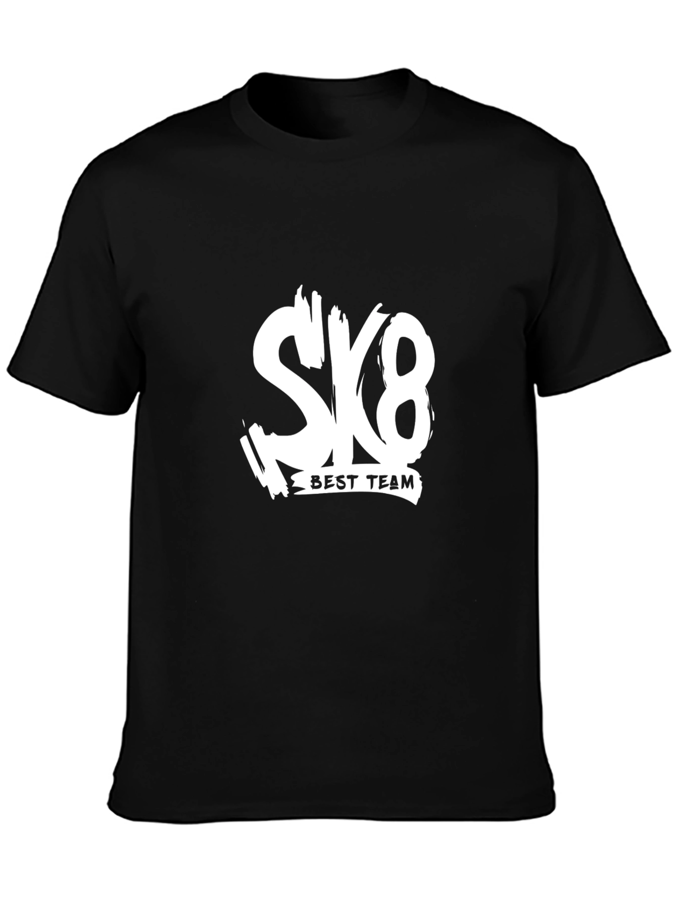 SK8 Best Team Black T-Shirt