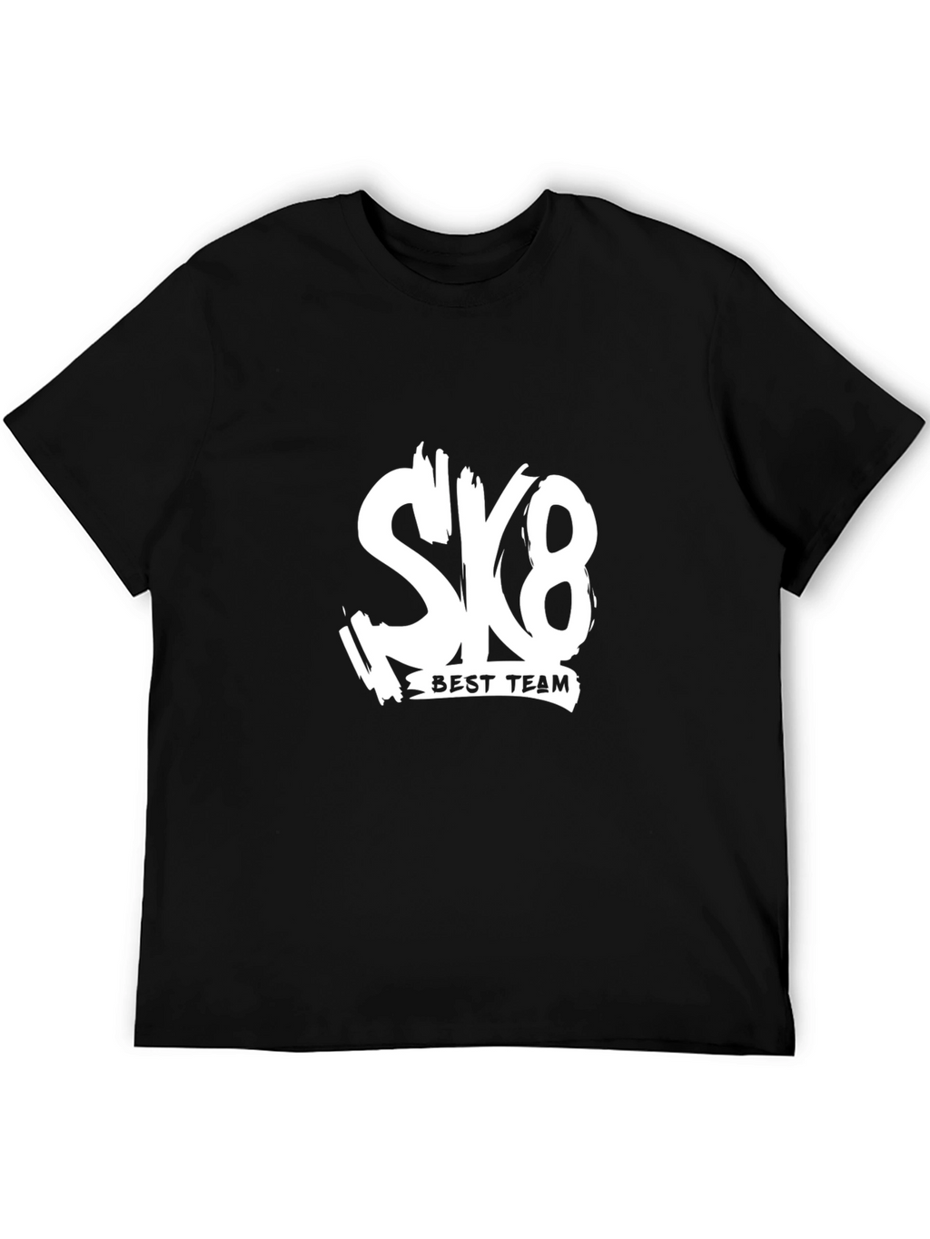SK8 Best Team Black T-Shirt