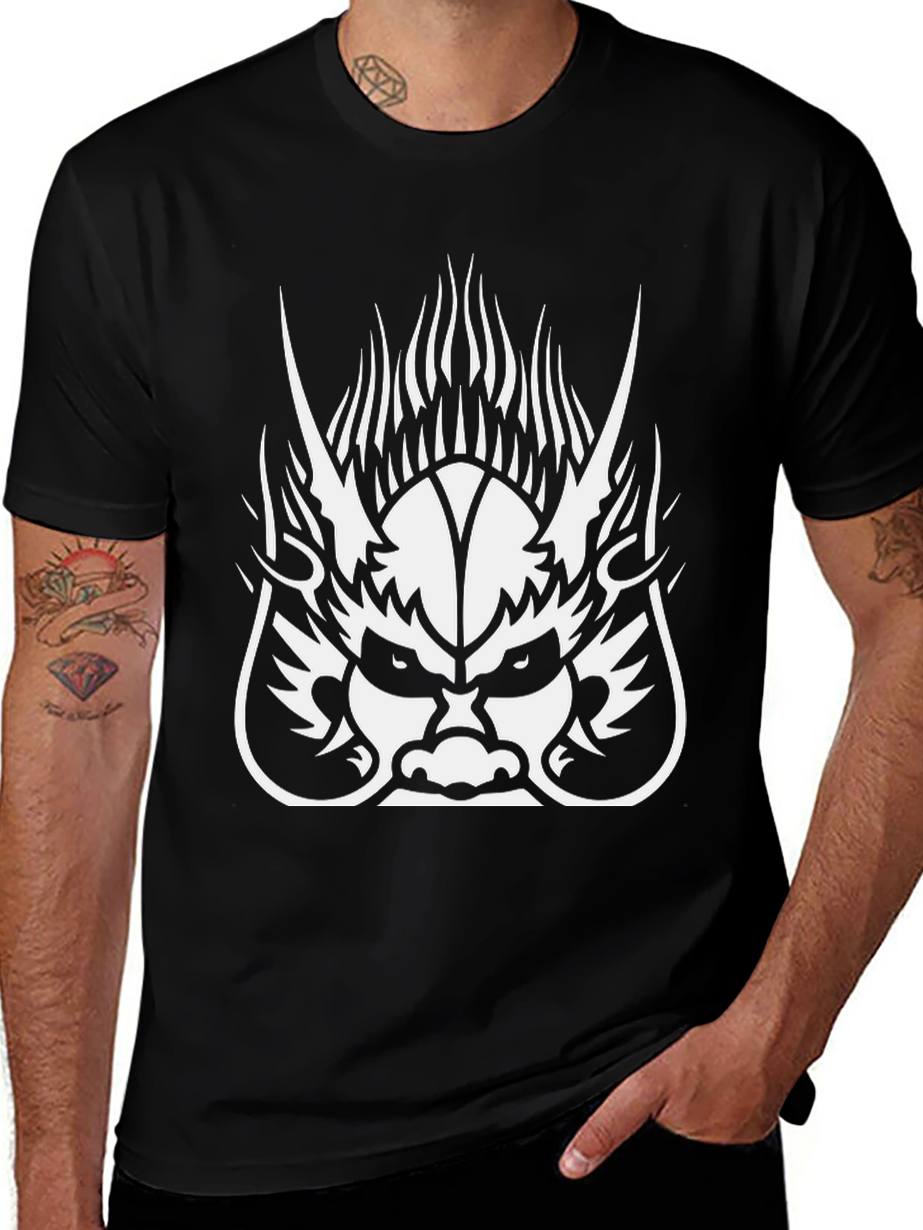 Dragon Graphic Black T-Shirt