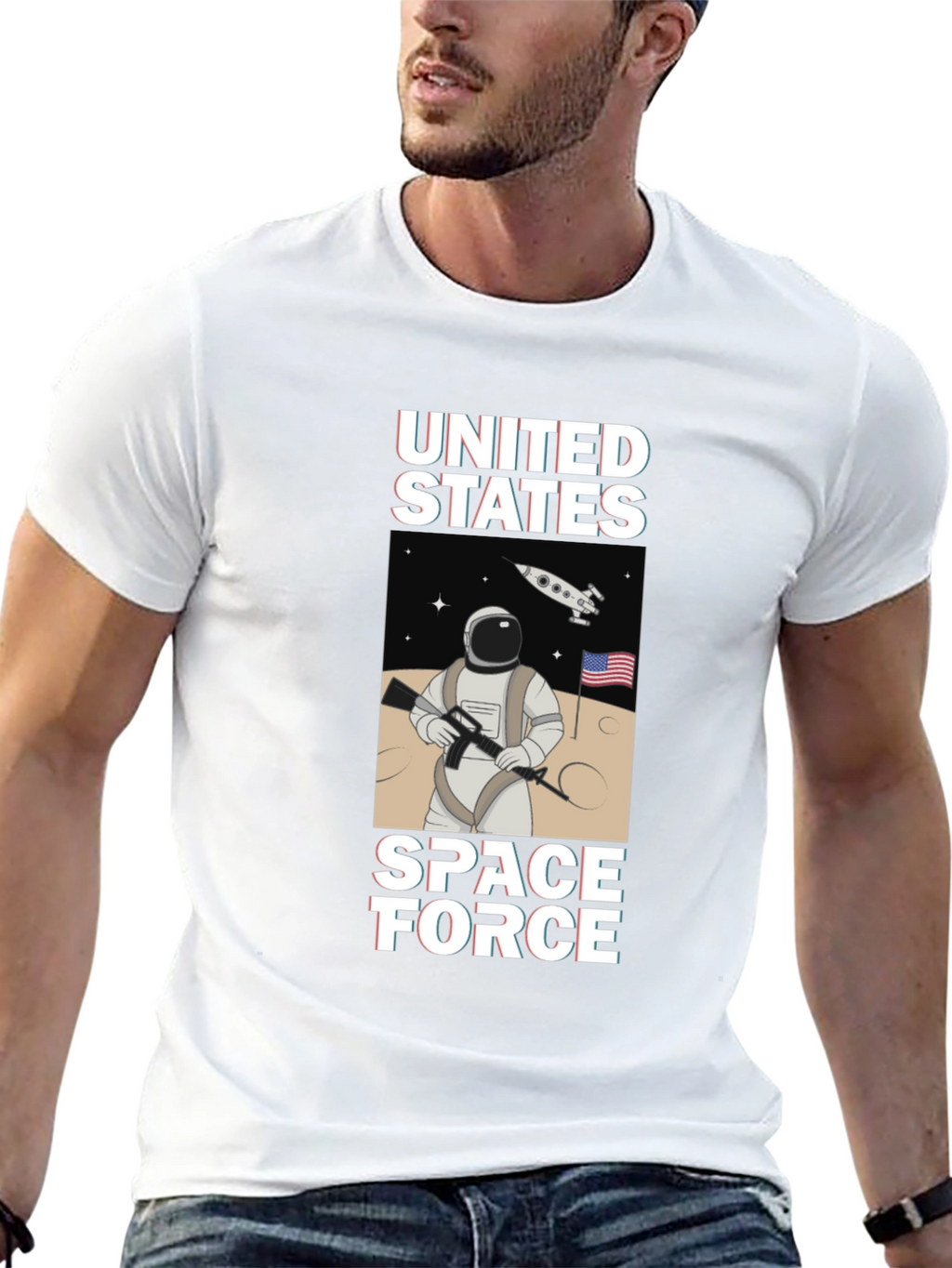 United States Space Force Graphic T-Shirt