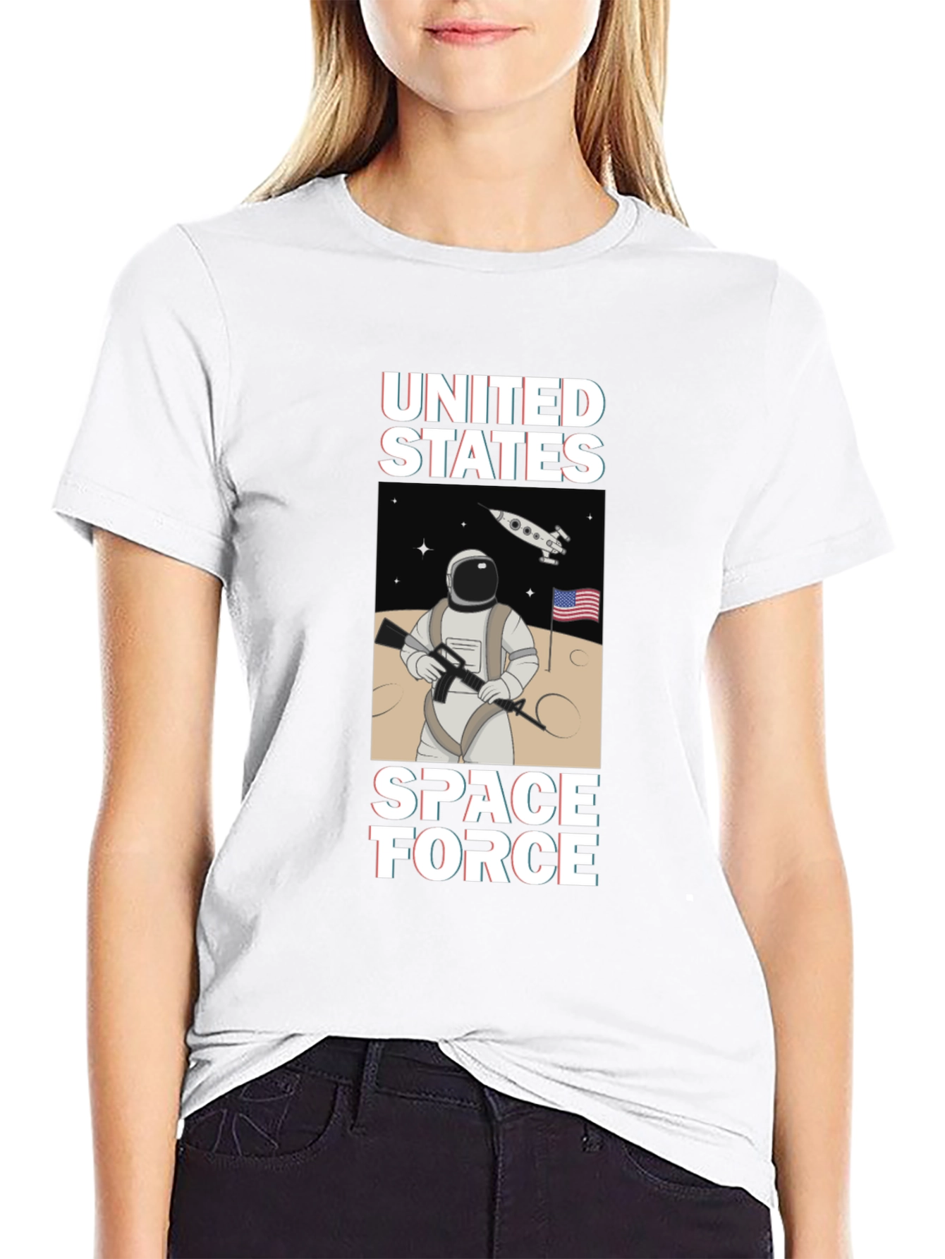 United States Space Force Graphic T-Shirt