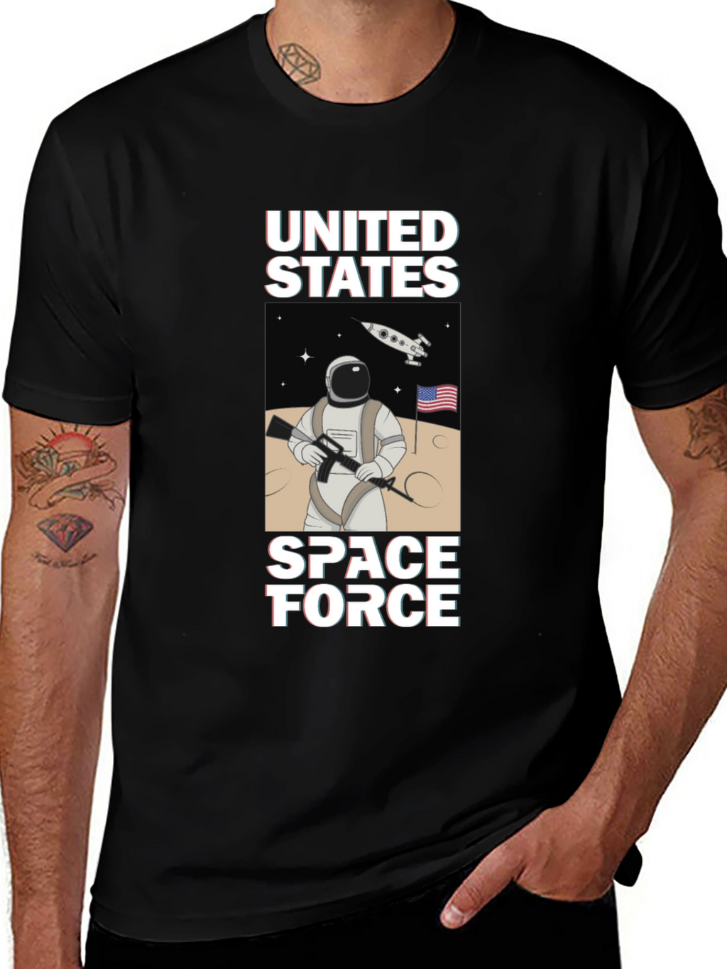 United States Space Force Graphic T-Shirt