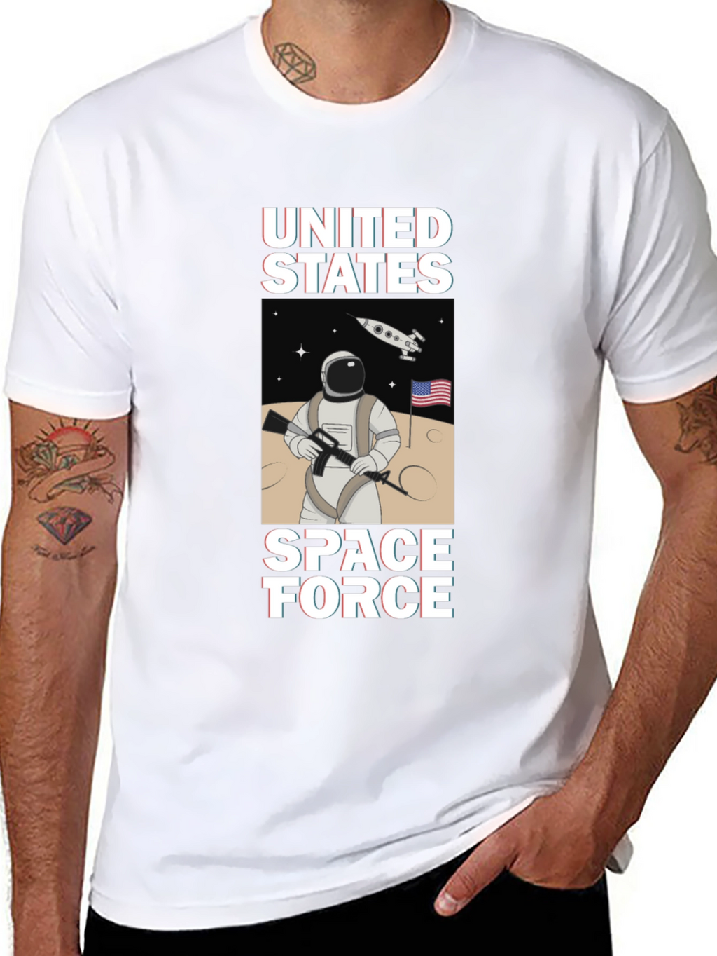 United States Space Force Graphic T-Shirt