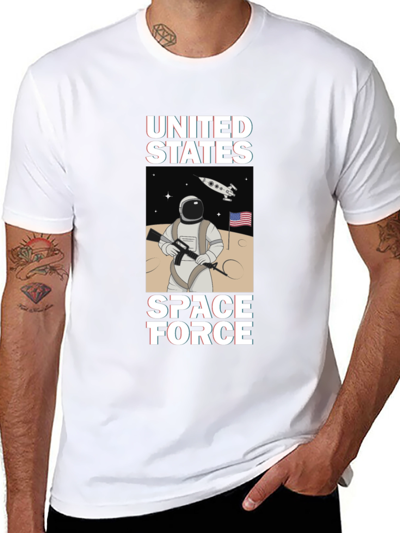 United States Space Force Graphic T-Shirt