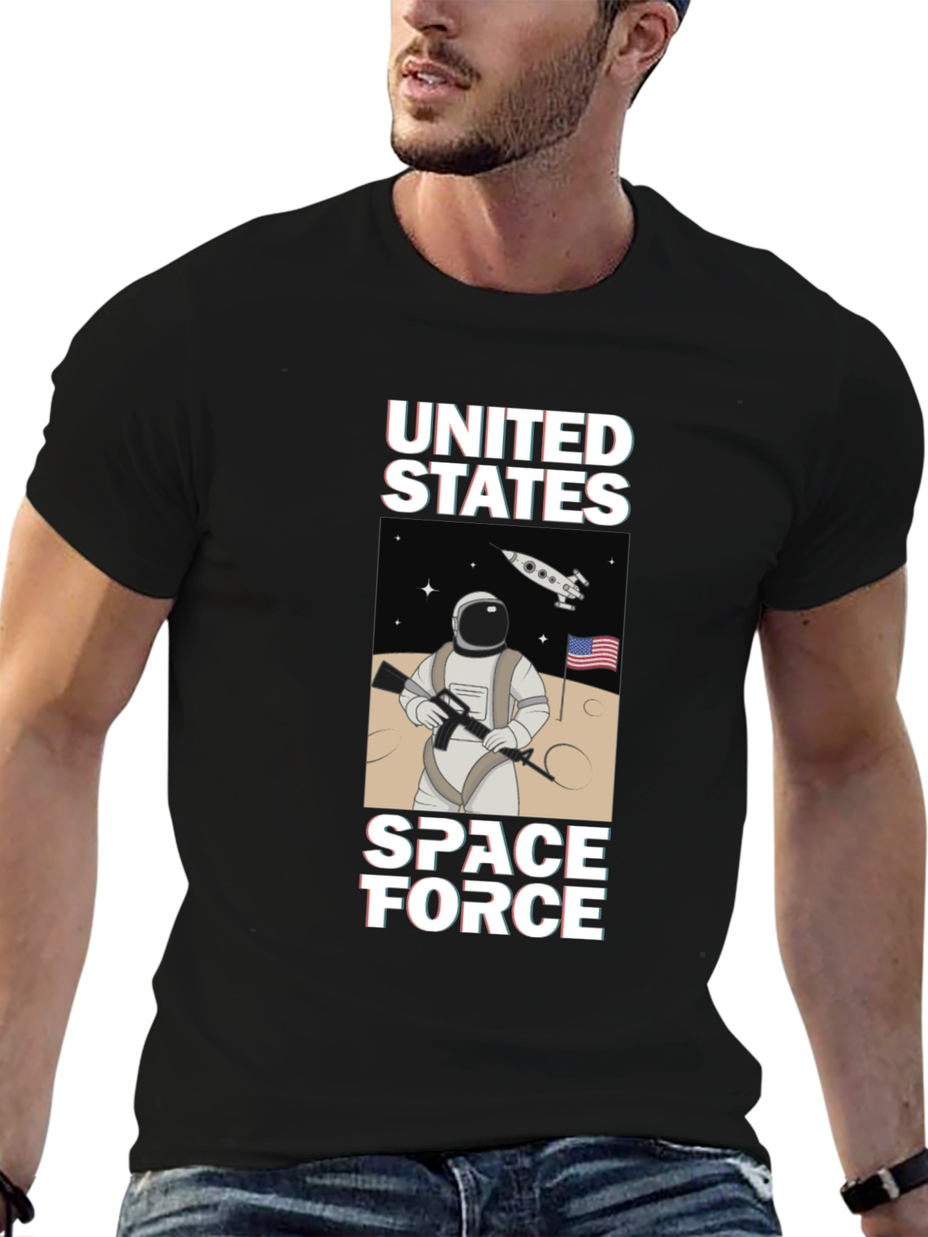 United States Space Force Graphic T-Shirt