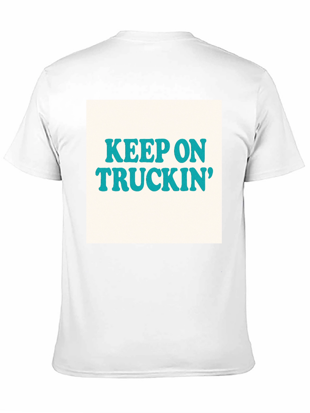 Keep On Truckin Retro T-Shirt - Black