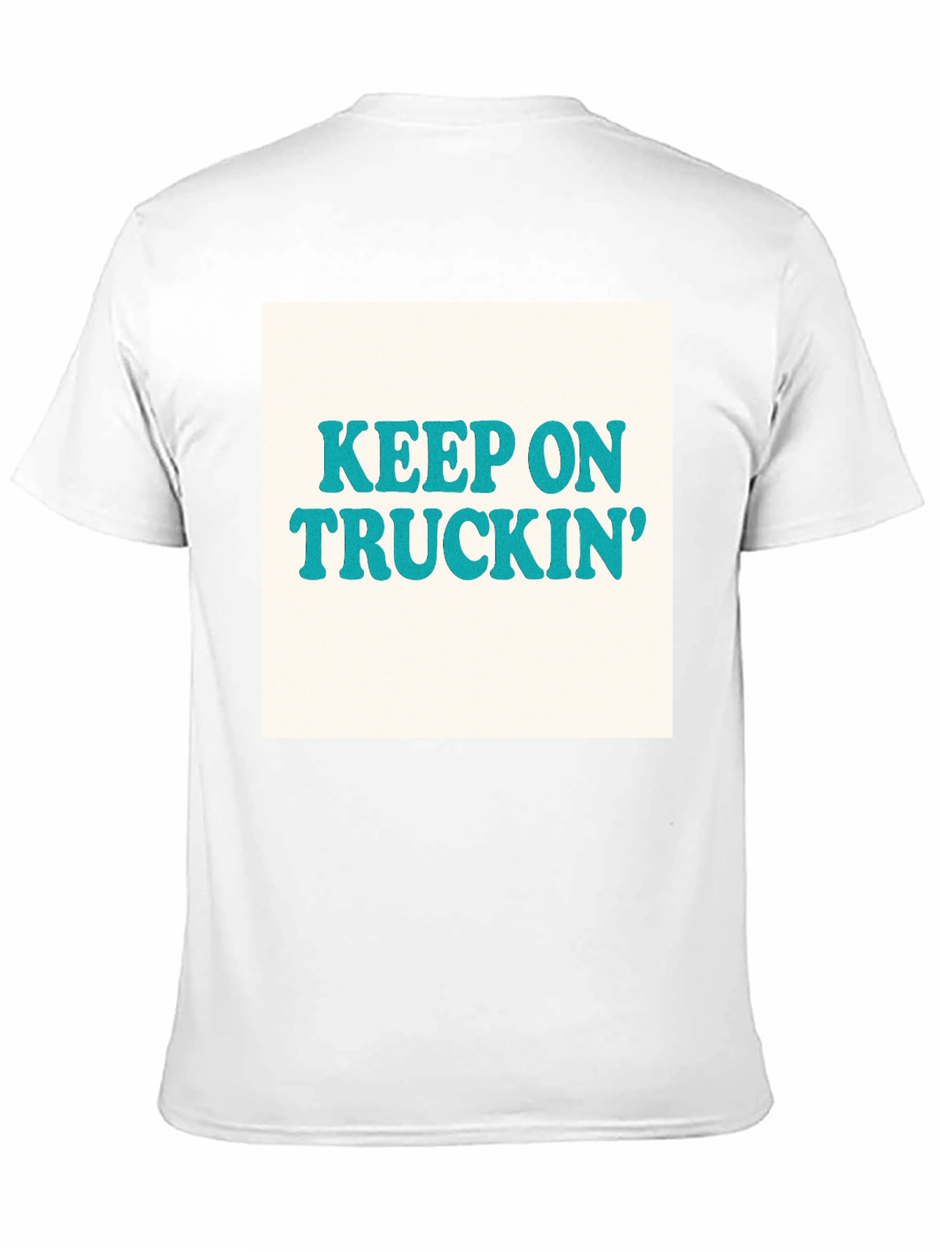 Keep On Truckin Retro T-Shirt - Black