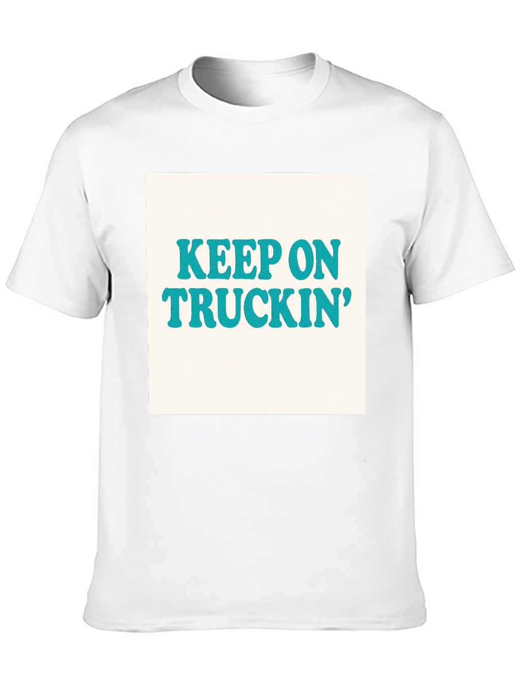 Keep On Truckin Retro T-Shirt - Black