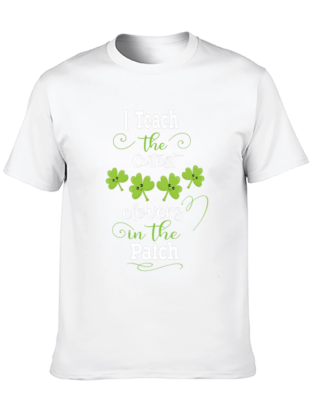 Teachers St. Patricks Day Clover T-Shirt