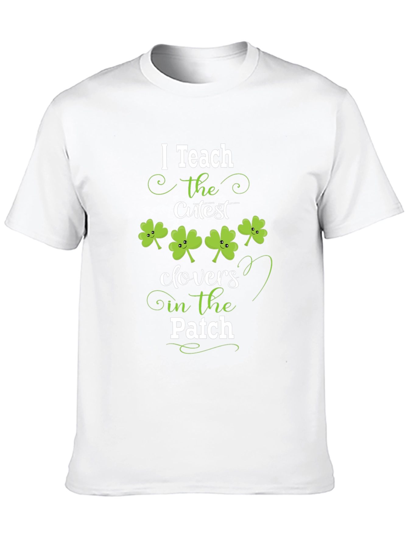 Teachers St. Patricks Day Clover T-Shirt