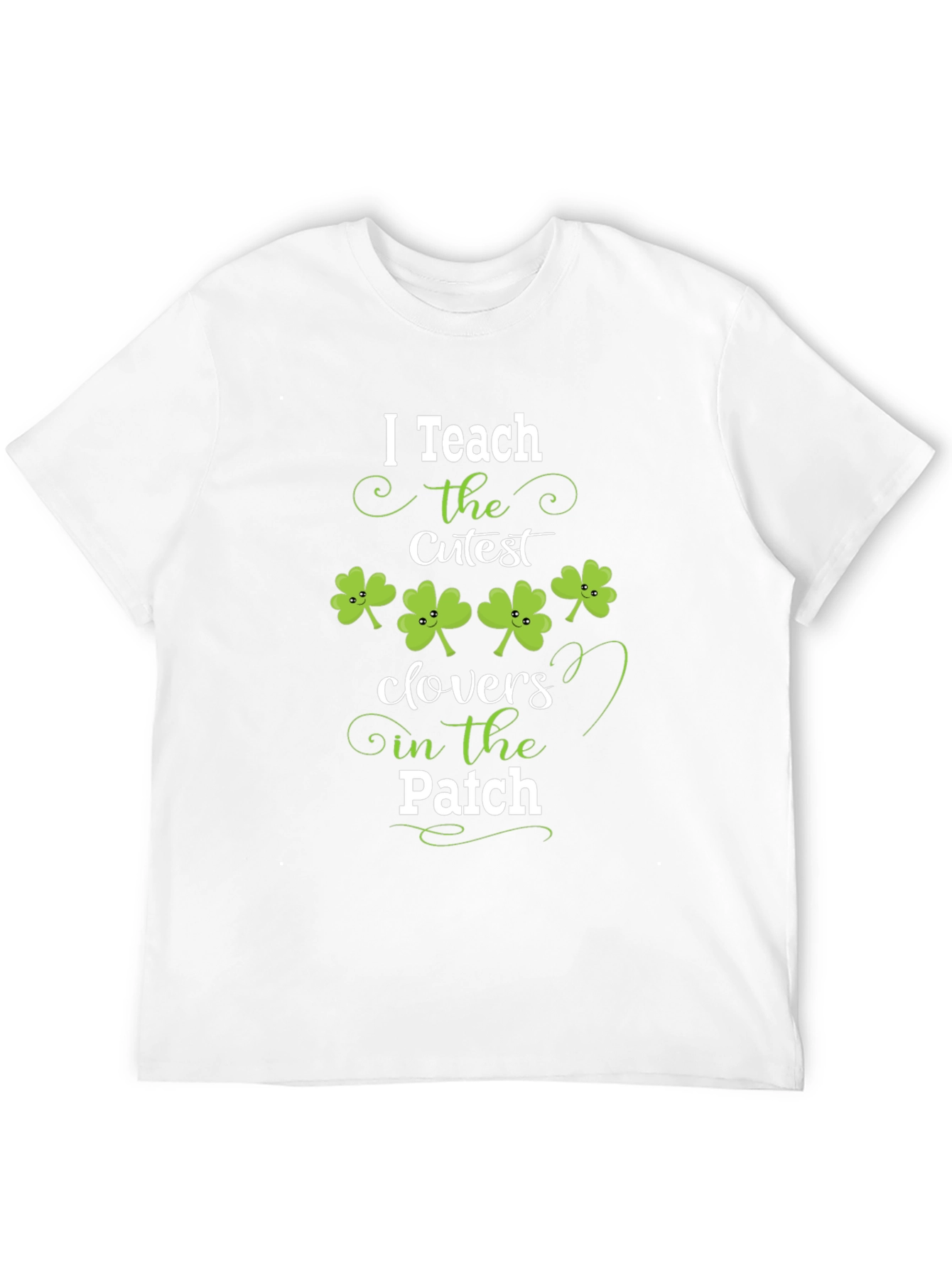 Teachers St. Patricks Day Clover T-Shirt
