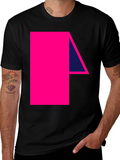 Geometric Graphic Tee - Bold and Modern
