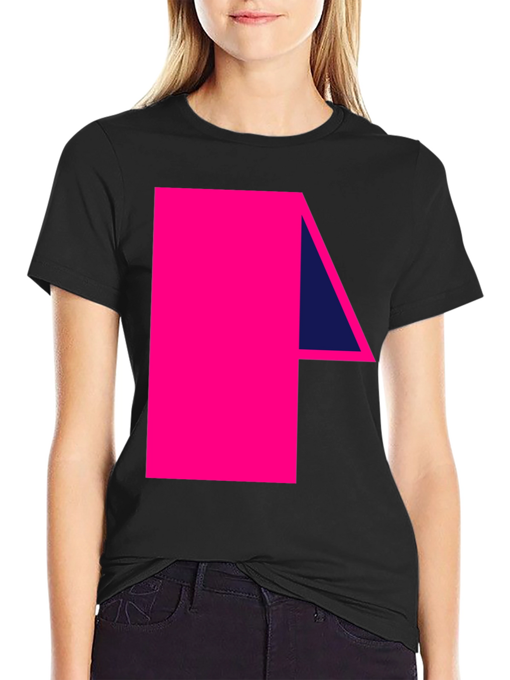 Geometric Graphic Tee - Bold and Modern