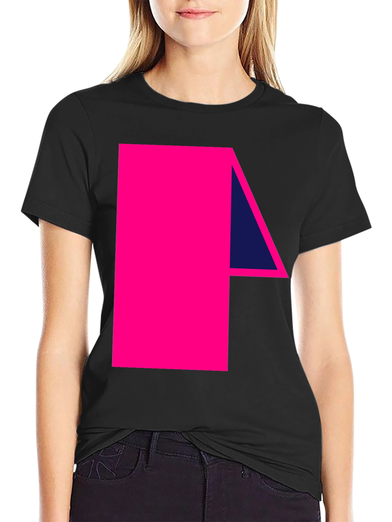 Geometric Graphic Tee - Bold and Modern