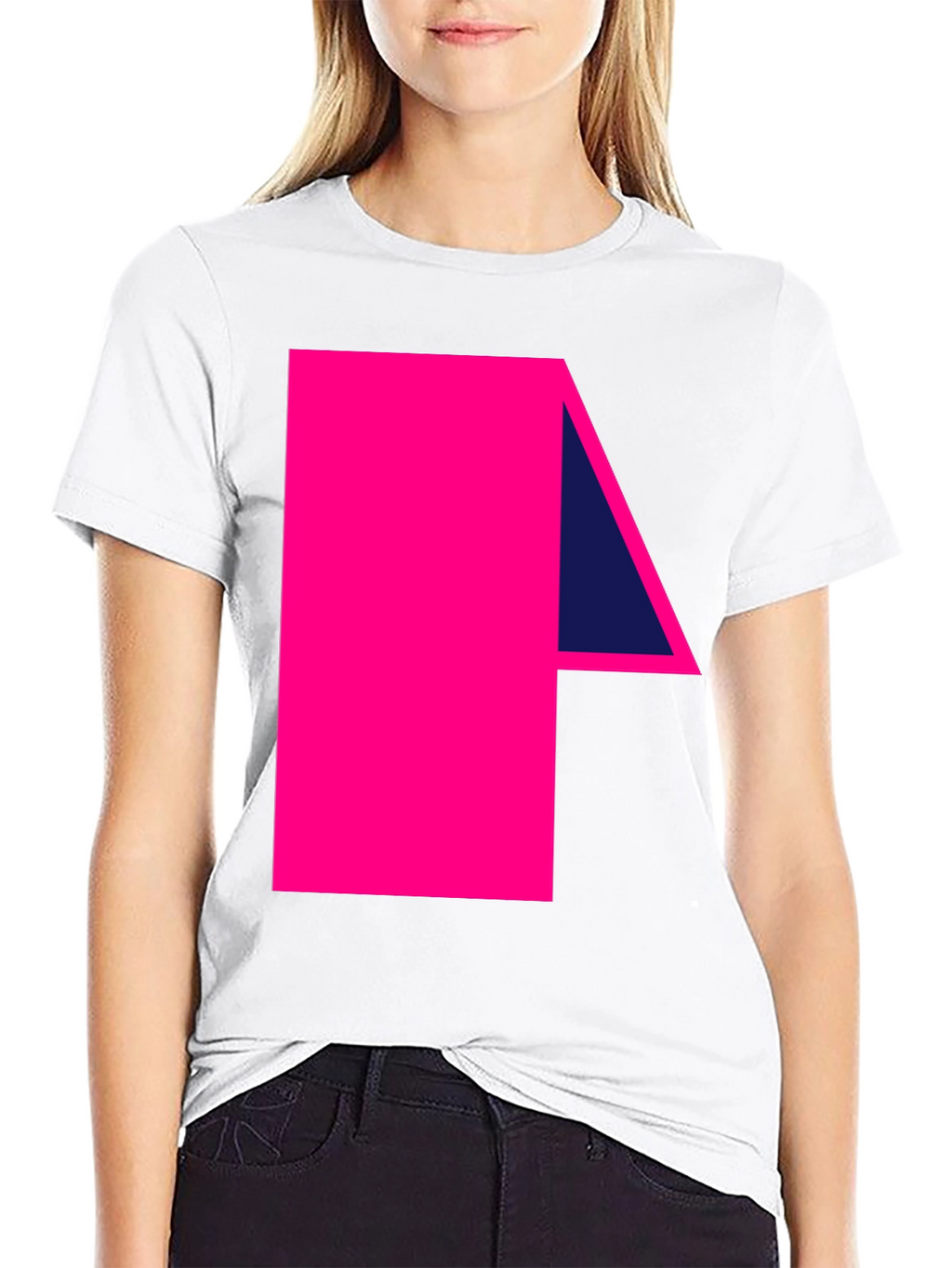 Geometric Graphic Tee - Bold and Modern