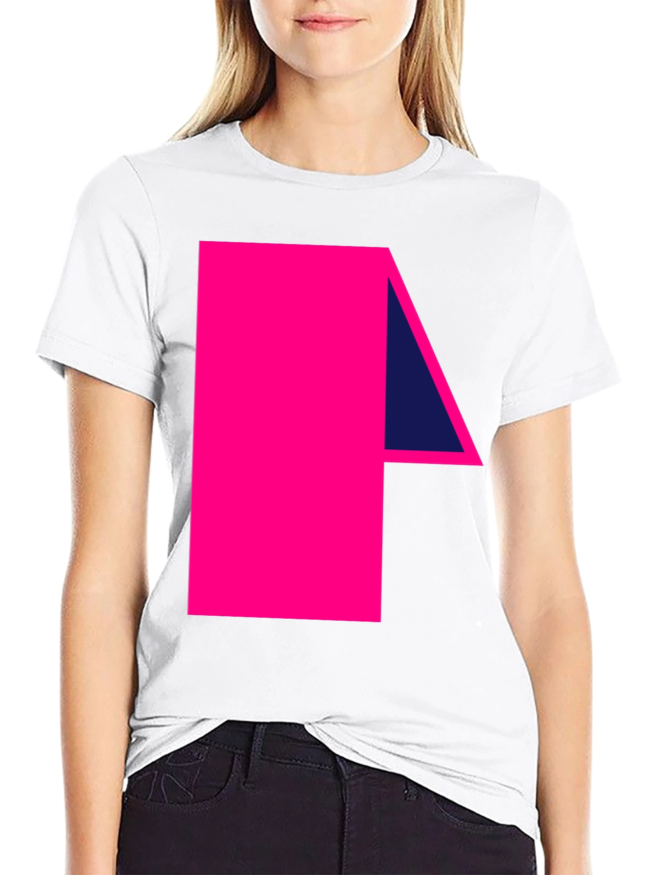 Geometric Graphic Tee - Bold and Modern