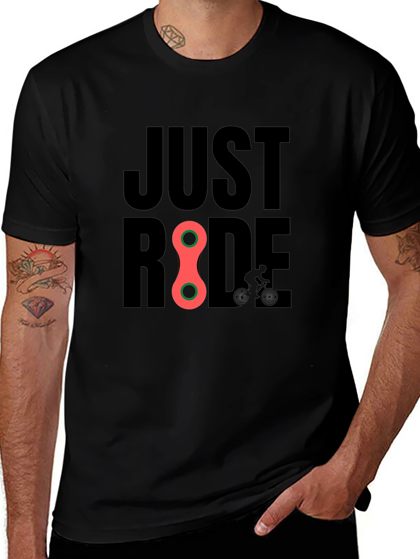 Just Ride Cycling T-Shirt