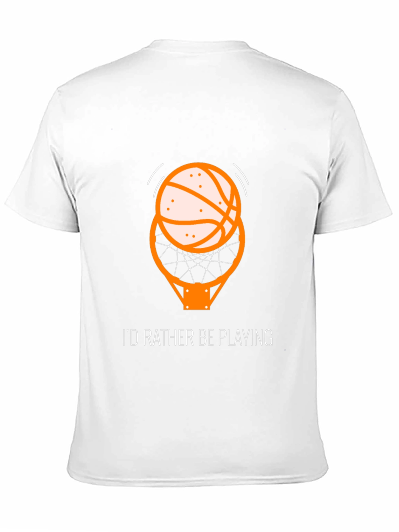 Basketball T-Shirt - Id Rather Be Playing