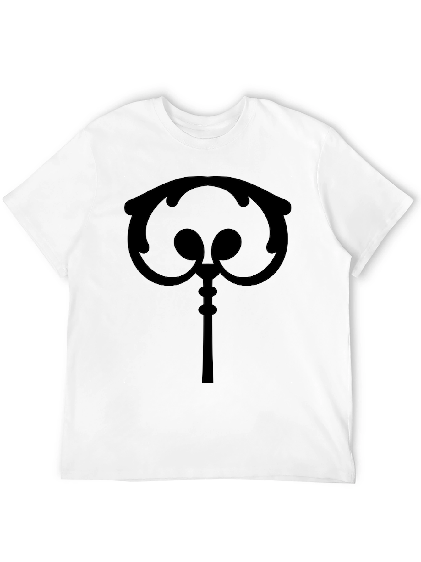 Black Key Design T-Shirt - Stylish & Unique