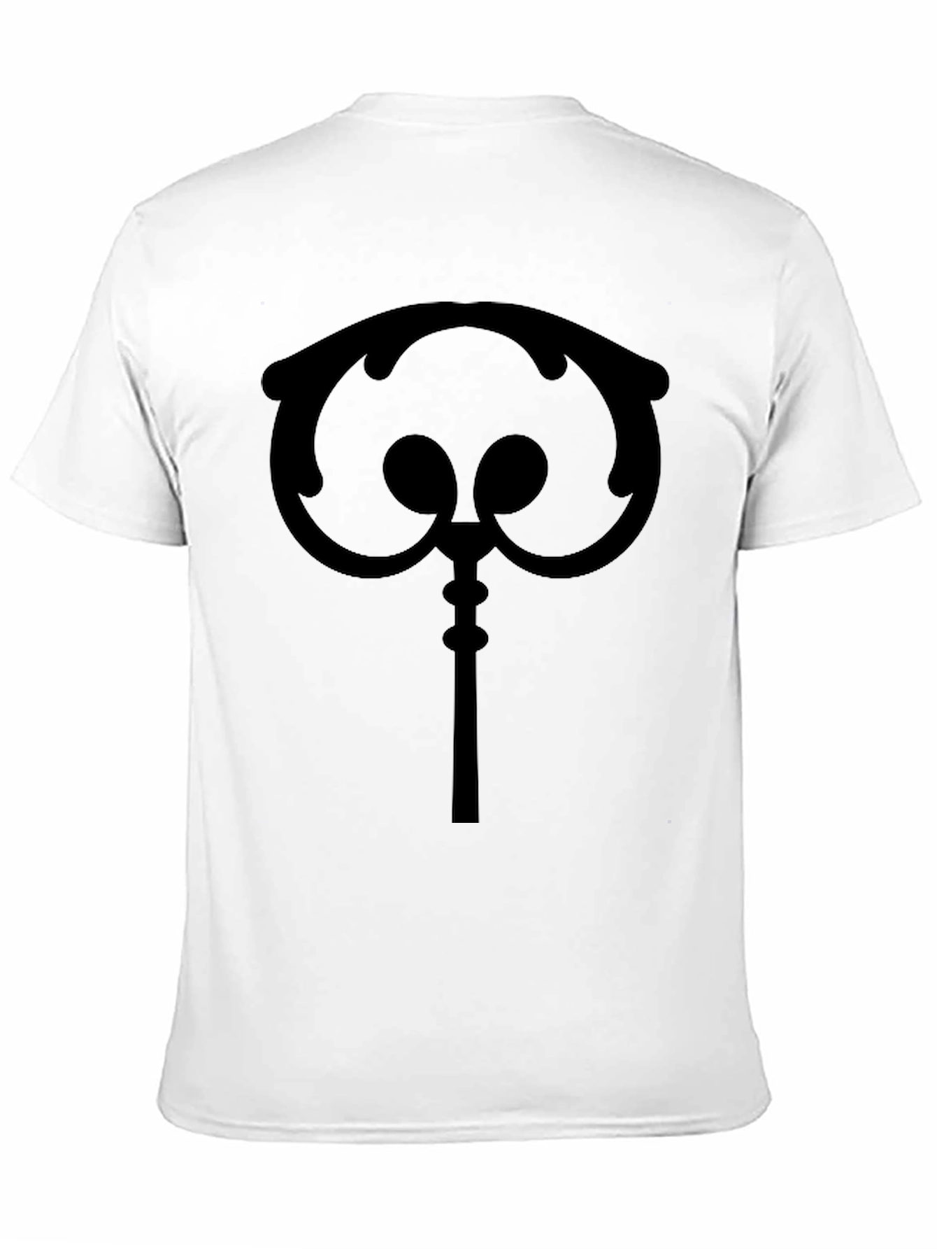 Black Key Design T-Shirt - Stylish & Unique