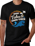 High Tides & Good Vibes Graphic Tee
