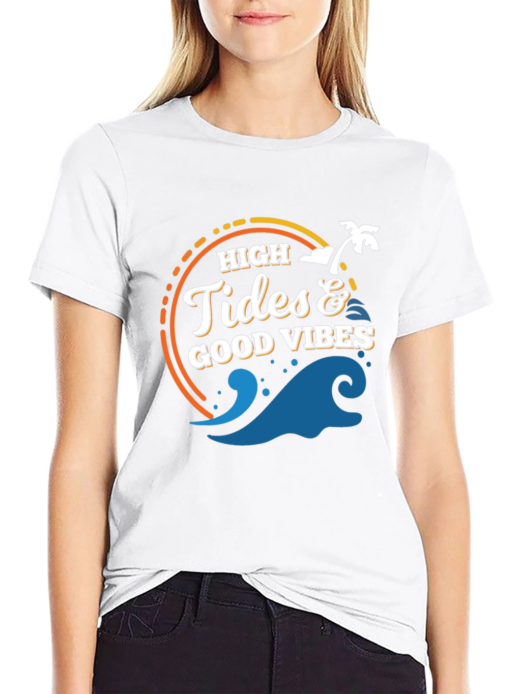 High Tides & Good Vibes Graphic Tee