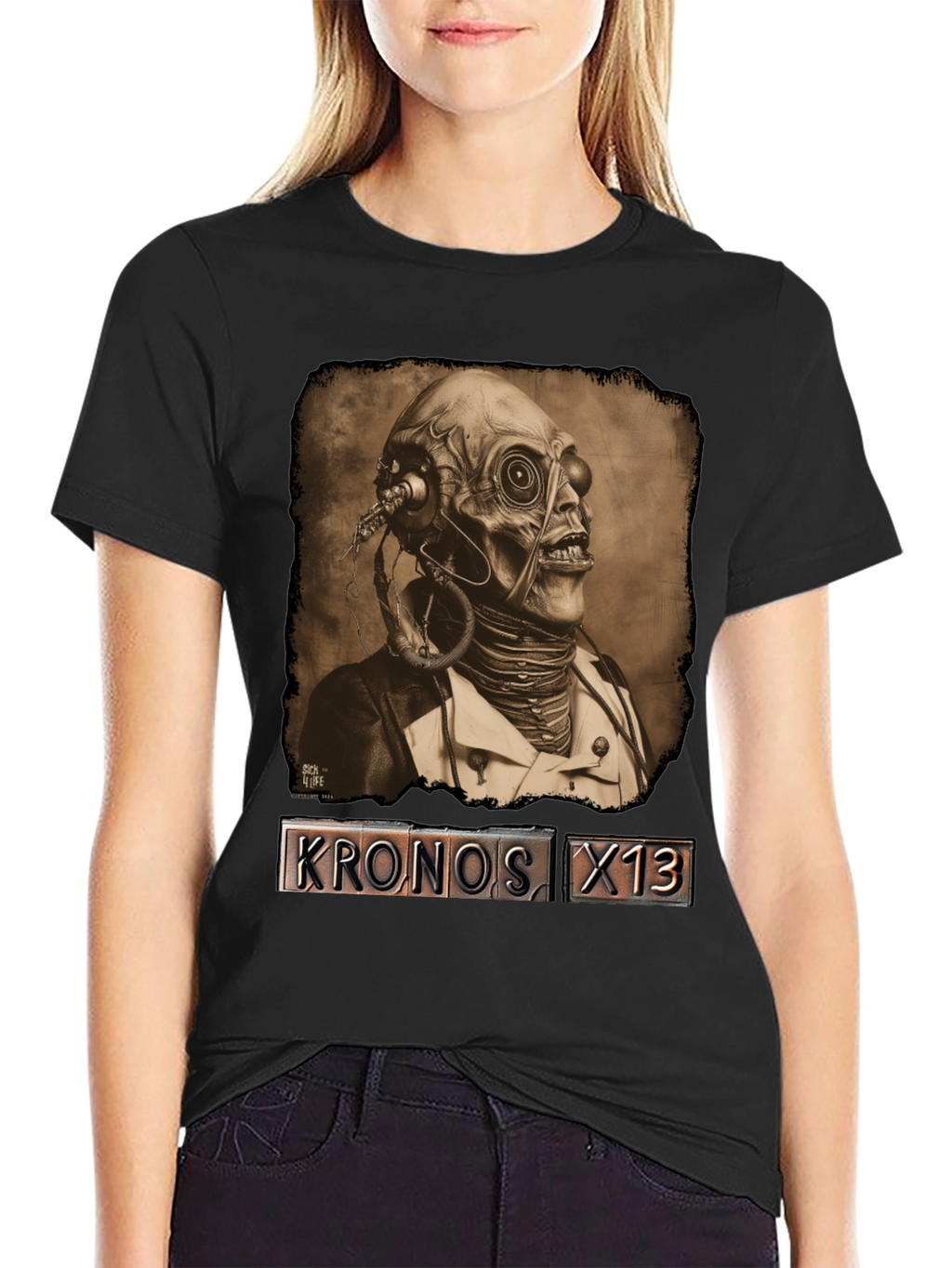 Kronos X13 Steampunk Creature Graphic Tee