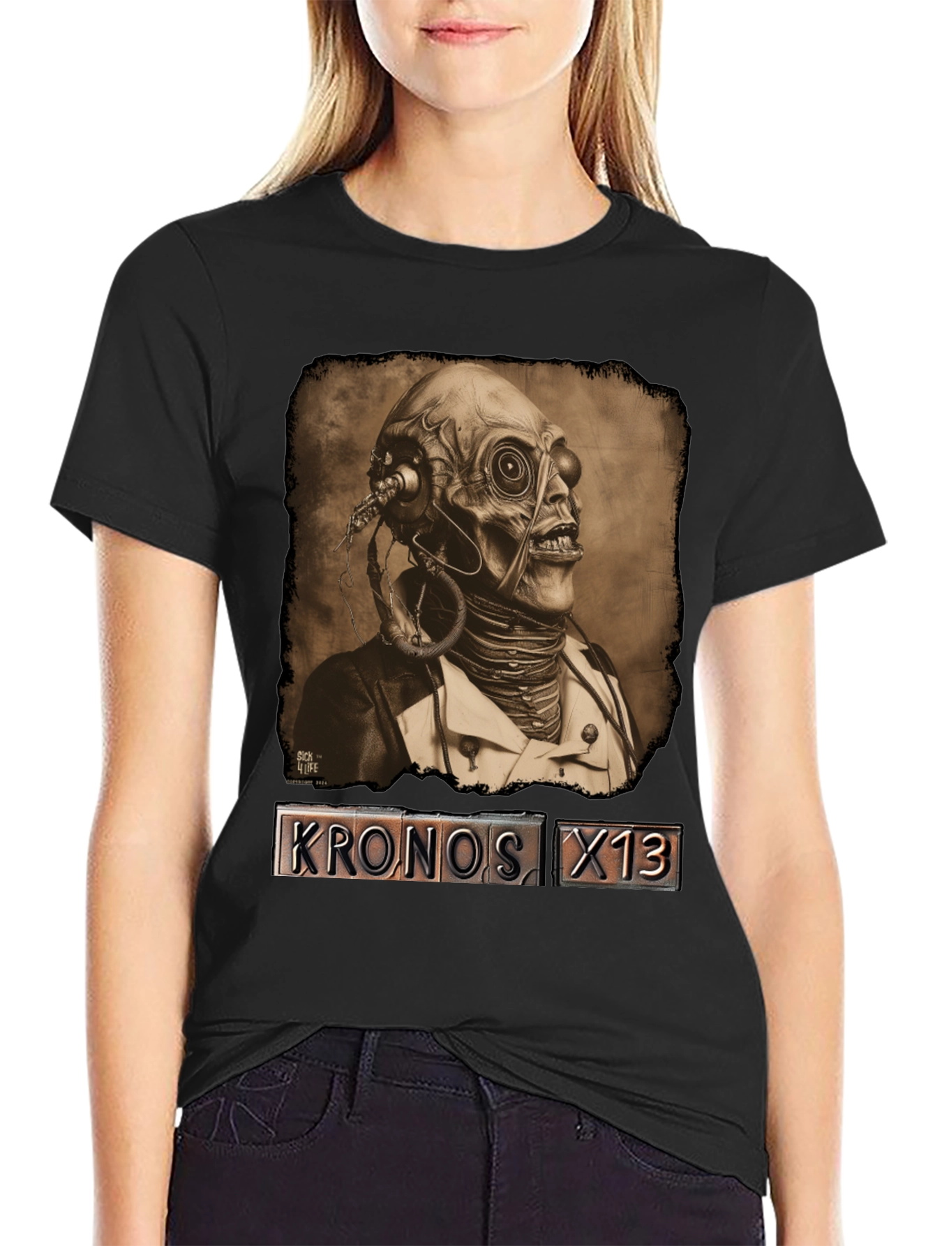 Kronos X13 Steampunk Creature Graphic Tee
