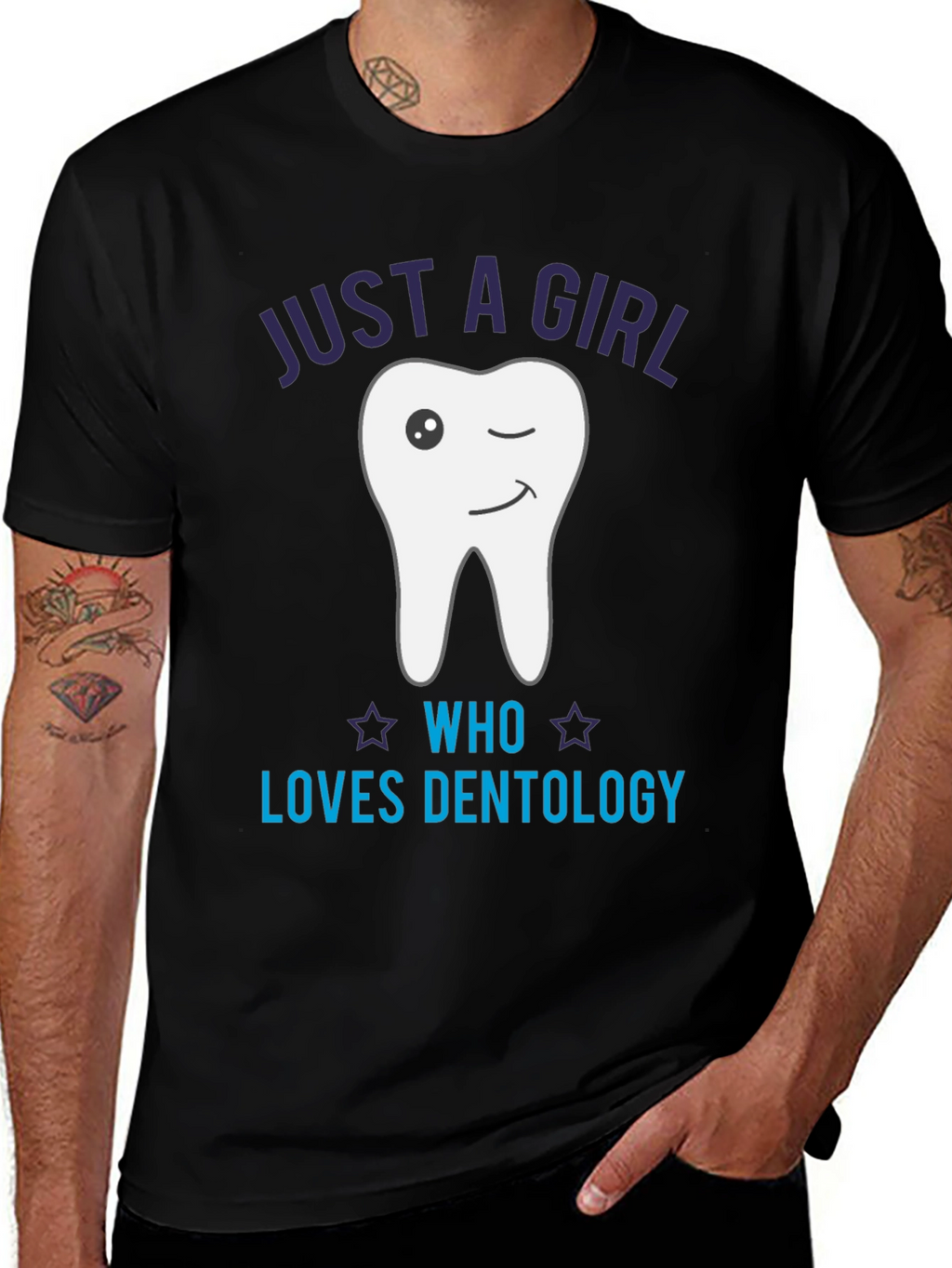 Just a Girl Who Loves Dentology T-Shirt
