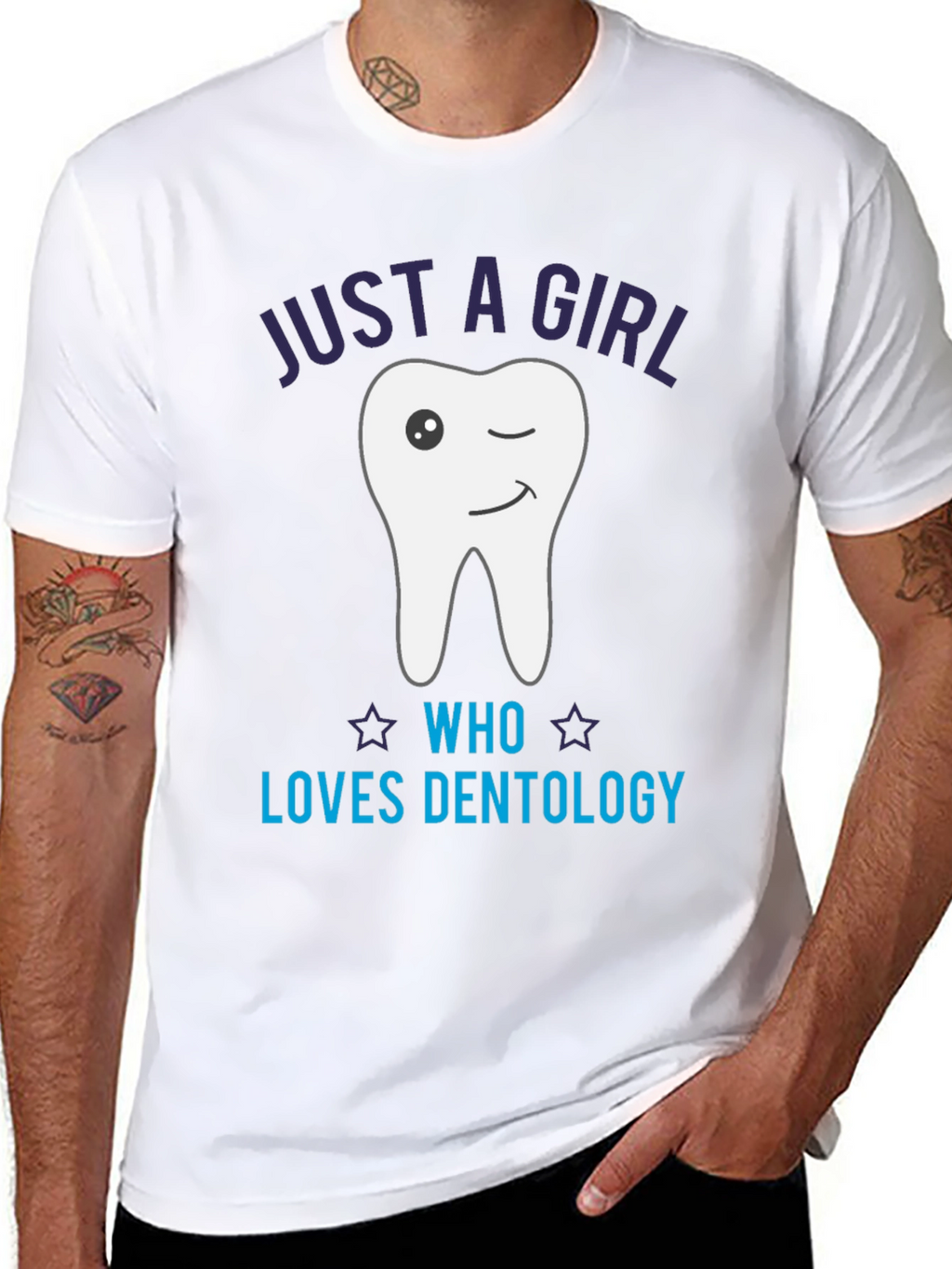 Just a Girl Who Loves Dentology T-Shirt