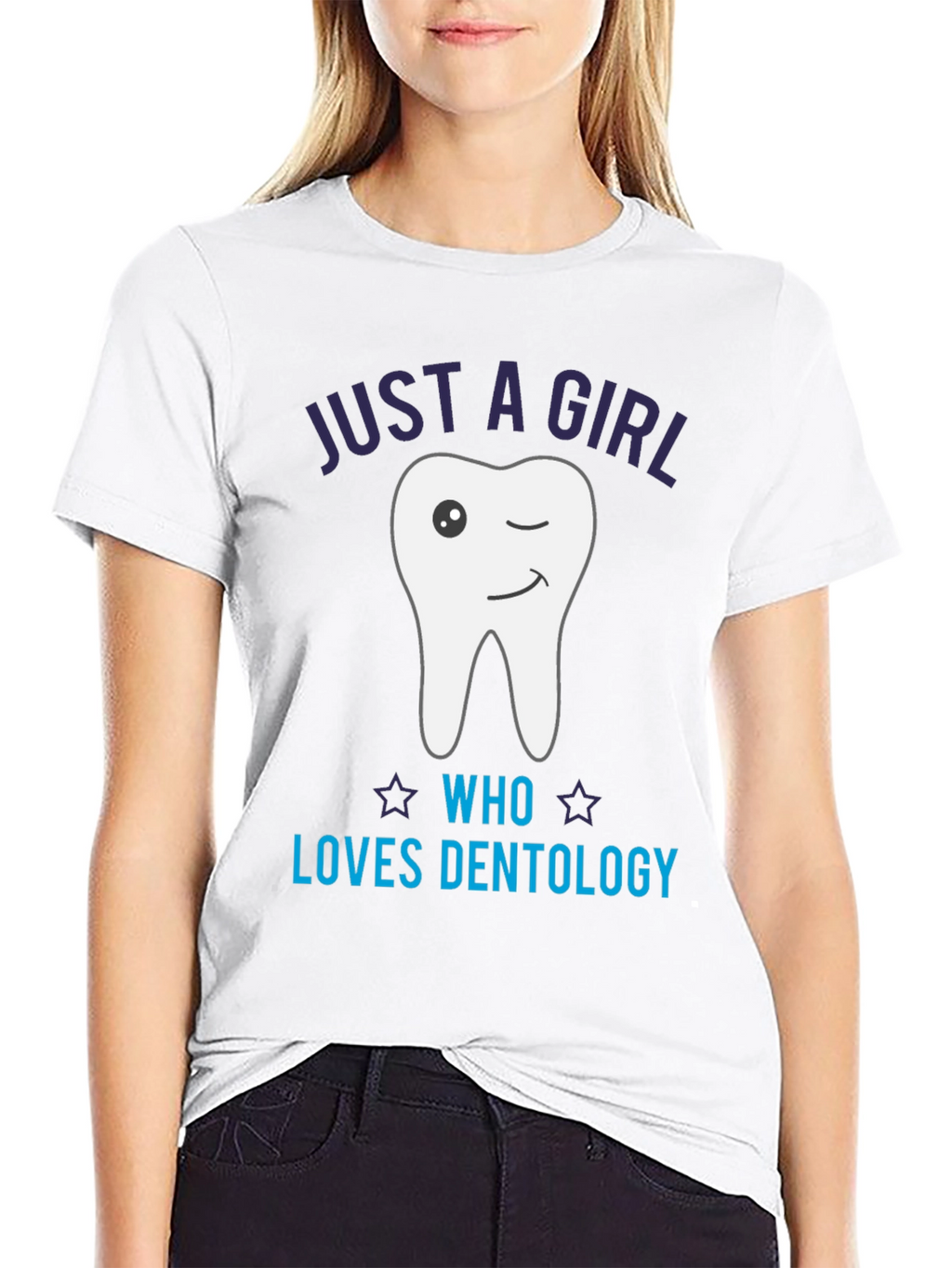 Just a Girl Who Loves Dentology T-Shirt