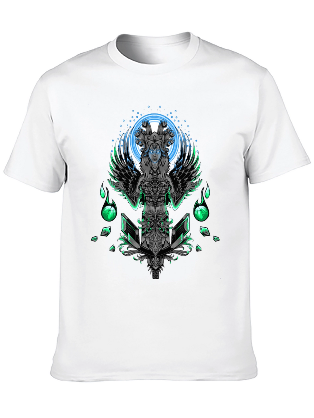 Mystic Serpent Queen Graphic T-Shirt
